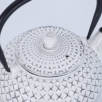 Amazon | 鉄瓶 急須 南部鉄器 鉄びん 白いやか ん やかん